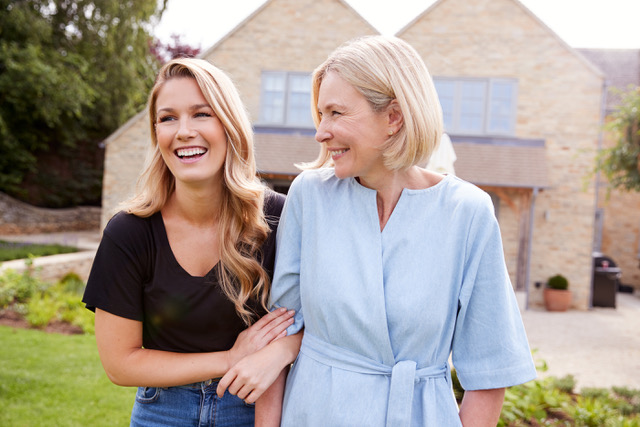 daughter chooses senior housing option for mother